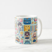 アニメ学生 コーヒーマグカップ (正面右)