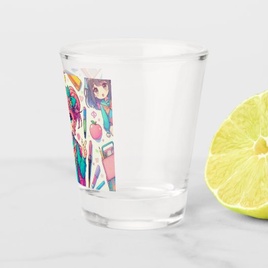 アニメ学生 ショットグラス (右)