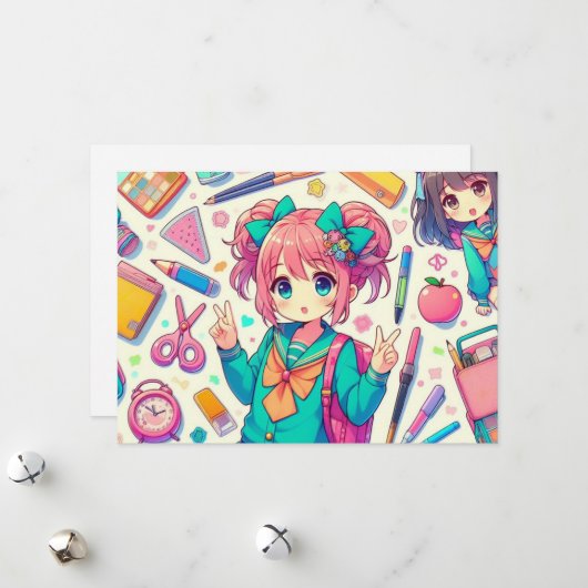 アニメ学生 シーズンカード (正面/裏面インサイチュ)