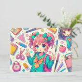 アニメ学生 シーズンカード (スタンド正面)