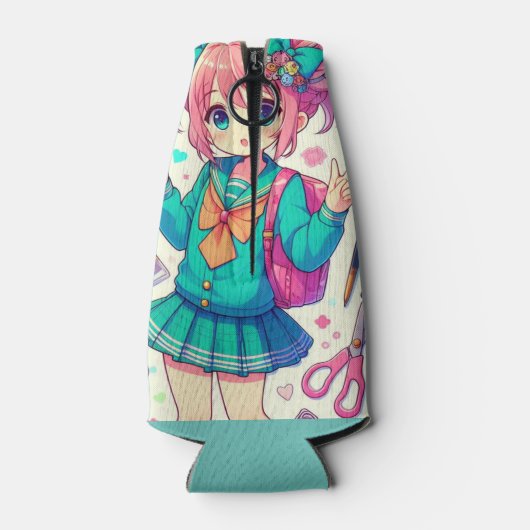 アニメ学生 ボトルクーラー (裏面)