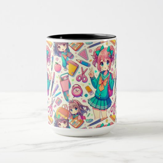 アニメ学生 マグカップ (中央)