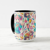 アニメ学生 マグカップ (正面左)