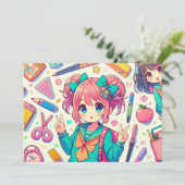 アニメ学生 招待状 (スタンド正面)