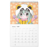 アニメ少女カレンダー カレンダー (1月 2027)