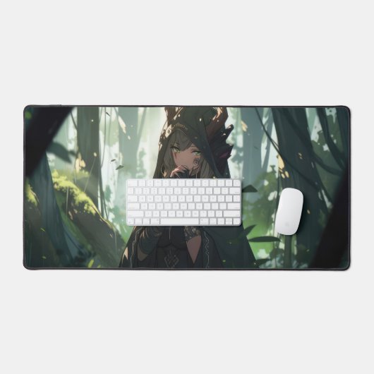 アニメ少女 デスクマット (キーボード&マウス)