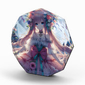 アニメ少女 花 月 フェアリー フォトブロック (右)