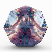 アニメ少女 花 月 フェアリー フォトブロック (正面)