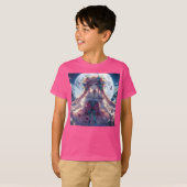 アニメ少女 花 月 フェアリー Tシャツ (正面フル)