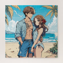 アニメ少年と少女