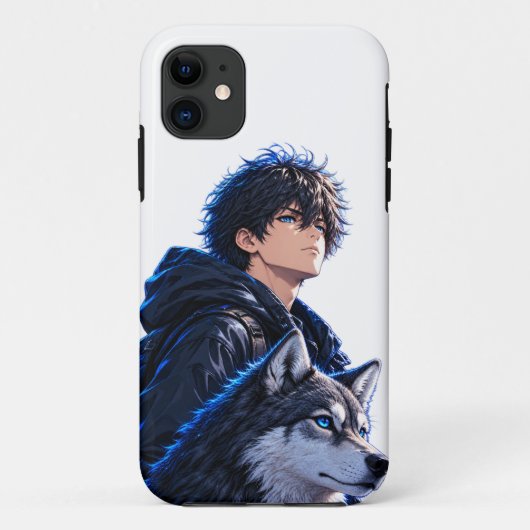 アニメ少年 Case-Mate iPhoneケース (裏面)