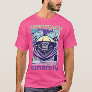 アニメ忍者が人間性ゴリラサムレを超越 Tシャツ
