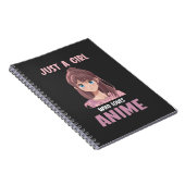 アニメ愛好家を愛する女の子マンガコスプレ10代の ノートブック (右側)