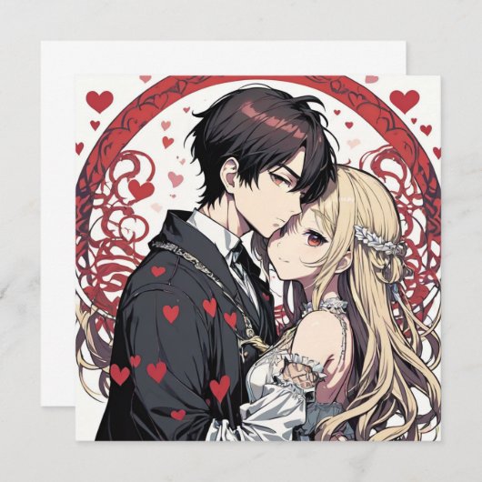 アニメ愛 招待状 (正面/裏面)