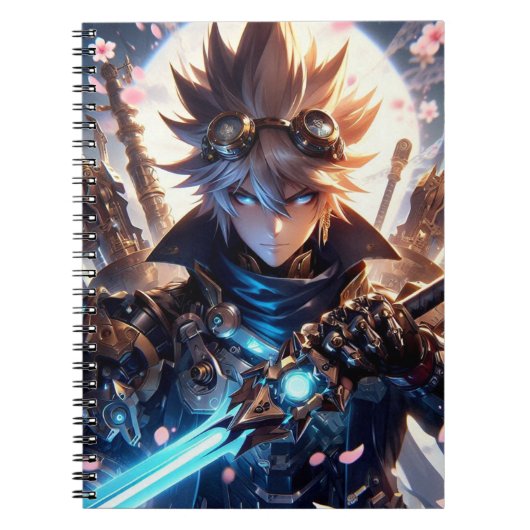 アニメ戦士ノート ノートブック (正面)