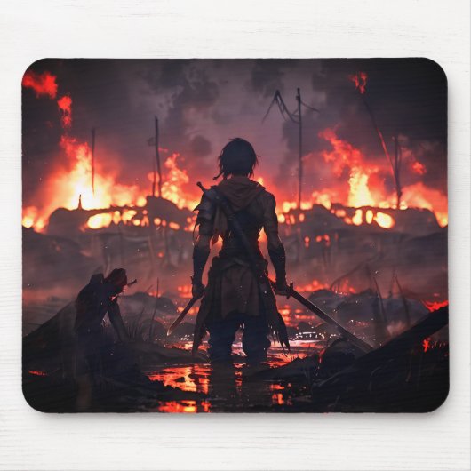 アニメ戦士マウスパッド マウスパッド (正面)