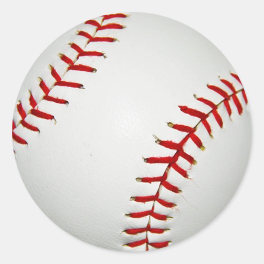 アニメ描のアメリカ野球 ラウンドシール (正面)