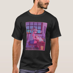 アニメ日本のガールキャラクター- Japan Eutique Lo Tシャツ