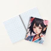 アニメ日本のガールスパイラルノート ノートブック (内部)