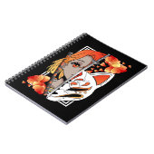 アニメ日本のガールマスクサムライソード花 ノートブック (左側)