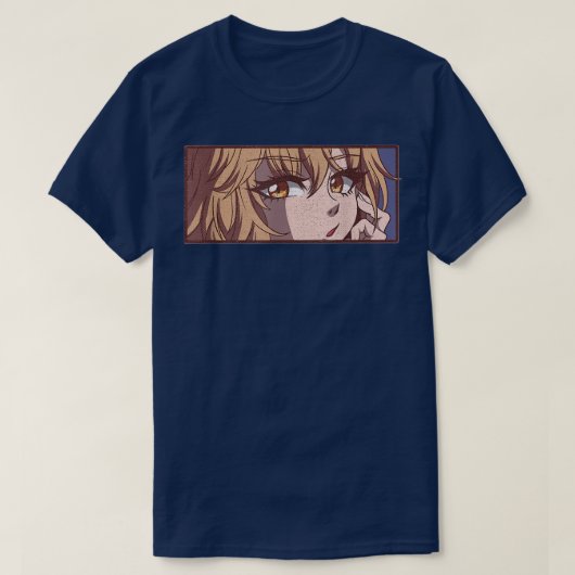 アニメ日本のガール和風日本かわいい大宅 Tシャツ (デザイン正面)