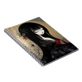 アニメ日本のクイーン ノートブック (右側)