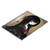 アニメ日本のクイーン ノートブック (左側)