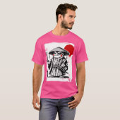 アニメ日本のサムライカエル浮世絵 Tシャツ (正面フル)