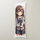 アニメ日本のスクールガール ボディピロー (正面縦)