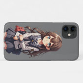 アニメ日本のスクールガール Case-Mate iPhoneケース (裏面(横))