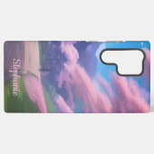 アニメ日本のスタイルさくらんぼブロッサムパーク SAMSUNG GALAXYケース (裏面横)