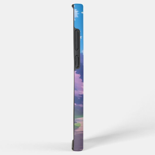 アニメ日本のスタイルさくらんぼブロッサムパーク SAMSUNG GALAXYケース (右側面)