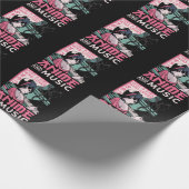 アニメ日本のミュージックガールオタクピアノミュージシャン ラッピングペーパー (角)