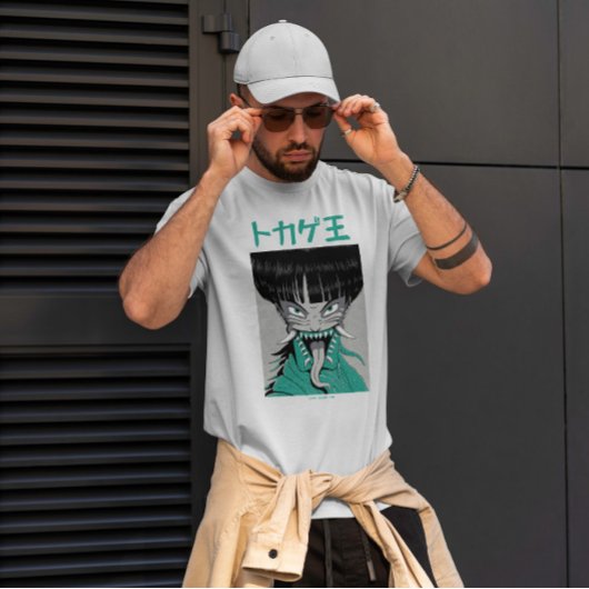 アニメ日本のモンスターキャラクター Tシャツ