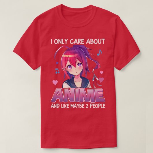 アニメ気にマンガオタク日本のギフトだけ Tシャツ (デザイン正面)