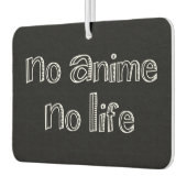 アニメ無しで救命用のフレッシュは出ない カーエアーフレッシュナー (左)