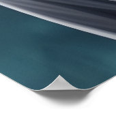 アニメ熱狂するキャットガール | AIアートポスター ポスター (角)