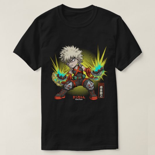 アニメ爆語かっちゃんTシャツ Tシャツ (デザイン正面)
