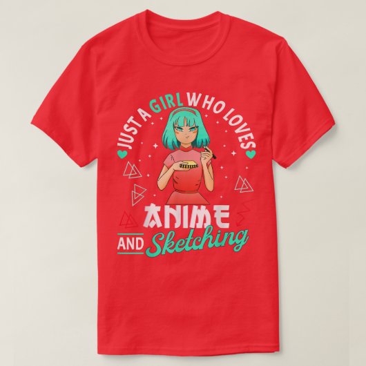 アニメ物 Tシャツ (デザイン正面)