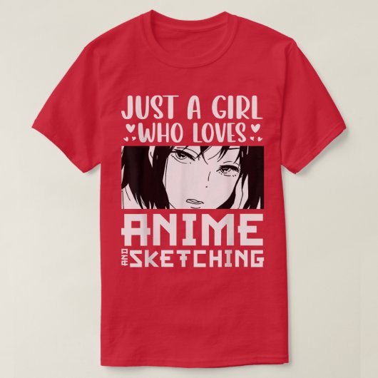アニメ物 Tシャツ (デザイン正面)