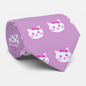 アニメ猫顔ネクタイ ネクタイ (ロール)