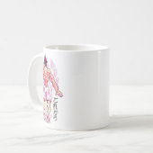 アニメ筋トレスタジオフィットネス日本人肉体 コーヒーマグカップ (正面左)