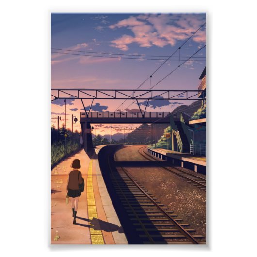 アニメ絵葉書 フォトプリント            (正面)