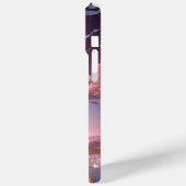アニメ美学 日没の滝の風景 Case-Mate iPhoneケース (裏面 / 左)