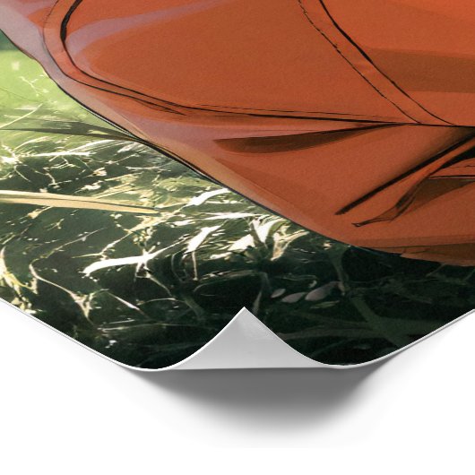 アニメ自然 ポスター (角)