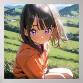 アニメ自然 ポスター (正面)