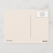 アニメ花嫁はがき ポストカード (裏面)