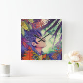 アニメ芸術祭の森 – 日本マンガスタイル スクエア壁時計 (ホーム)