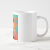 アニメ虎 ジャンボコーヒーマグカップ (右)