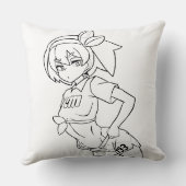 アニメ装飾用クッション クッション (裏面)